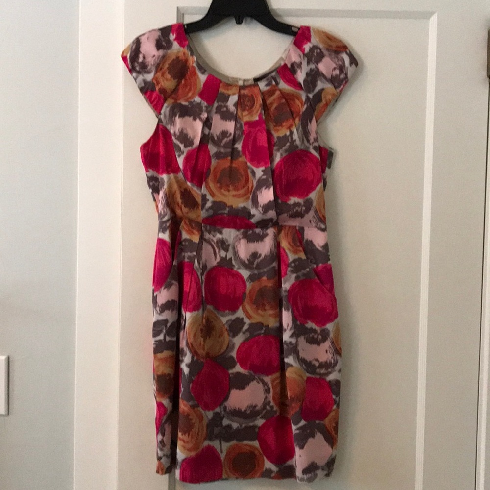 Silk Floral Dress by BCBGMaxAzria